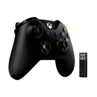 Microsoft Xbox Mando y adaptador inalámbrico para Windows Microsoft Xbox Mando y adaptador inalámbrico para Windows