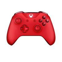 Microsoft Xbox Mando inalámbrico Rojo  Gamepad