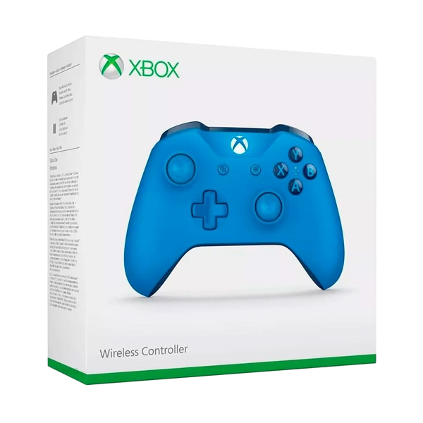 Microsoft Xbox Mando inalámbrico Azul Gamepad Microsoft Xbox Mando inalámbrico Azul Gamepad