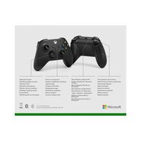 Microsoft Xbox Wireless Controller Negro Gamepad Inalámbrico Bluetooth y USBC para Xbox Series One PC Microsoft Xbox Wireless Controller Negro Gamepad Inalámbrico Bluetooth y USBC para Xbox Series One PC