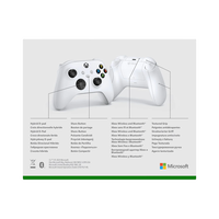 Microsoft Xbox Wireless Controller Blanco Gamepad Inalámbrico Bluetooth y USBC para Xbox Series One PC Microsoft Xbox Wireless Controller Blanco Gamepad Inalámbrico Bluetooth y USBC para Xbox Series One PC