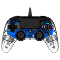 Nacon PS4 oficial transparente LED azul wired Gamepad Nacon PS4 oficial transparente LED azul wired Gamepad