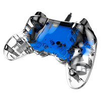 Nacon PS4 oficial transparente LED azul wired Gamepad Nacon PS4 oficial transparente LED azul wired Gamepad