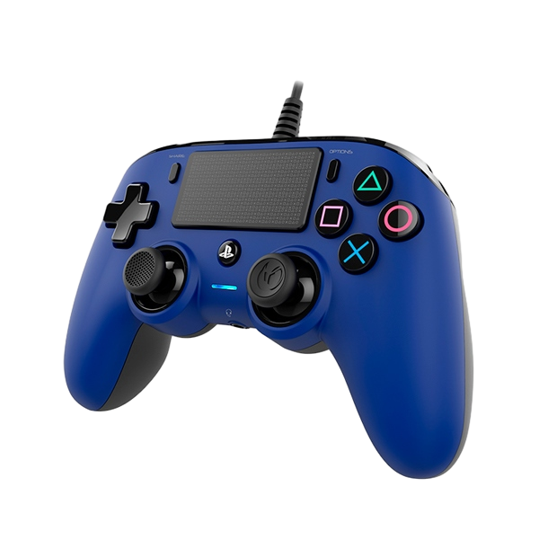 Nacon PS4 oficial azul wired Gamepad Nacon PS4 oficial azul wired Gamepad