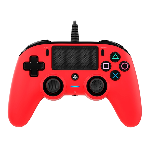 Nacon PS4 oficial rojo wired Gamepad Nacon PS4 oficial rojo wired Gamepad