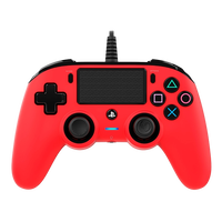 Nacon PS4 oficial rojo wired Gamepad Nacon PS4 oficial rojo wired Gamepad