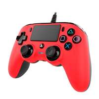 Nacon PS4 oficial rojo wired Gamepad Nacon PS4 oficial rojo wired Gamepad