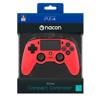 Nacon PS4 oficial rojo wired Gamepad Nacon PS4 oficial rojo wired Gamepad