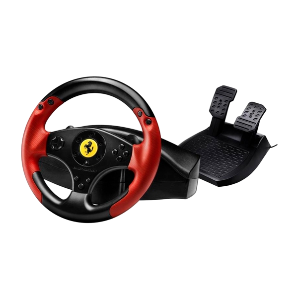 Thrustmaster Ferrari Red Legend Edition PC  Volante y pedales Thrustmaster Ferrari Red Legend Edition PC  Volante y pedales