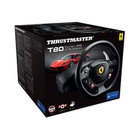 Thrustmaster T80 RW Ferrari 488 GTB Volante y Pedales Thrustmaster T80 RW Ferrari 488 GTB Volante y Pedales