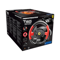 Thrustmaster T150 Ferrari Wheel Force Feedback Volante y pedales Thrustmaster T150 Ferrari Wheel Force Feedback Volante y pedales