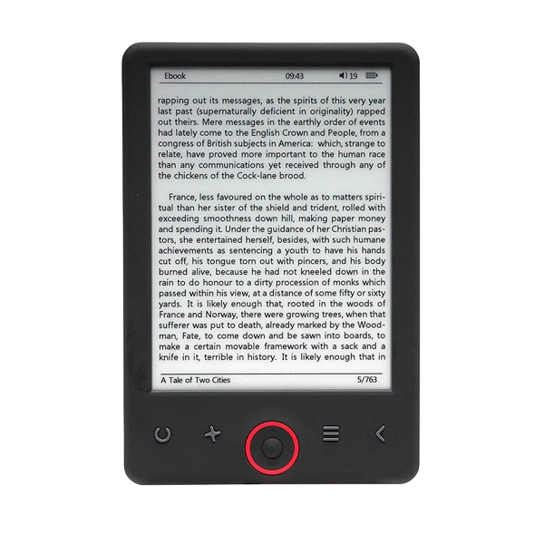 DENVER EBO630L 6 1024758 Luz 4GB  Libro Electronico DENVER EBO630L 6 1024758 Luz 4GB  Libro Electronico