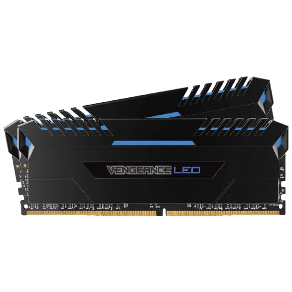 Corsair Vengeance Led DDR4 3000MHz 2x8GB Azul  Memoria RAM Corsair Vengeance Led DDR4 3000MHz 2x8GB Azul  Memoria RAM
