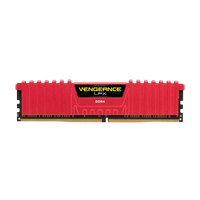 Corsair Vengeance LPX DDR4 2666Mhz 8GB Roja  Memoria RAM