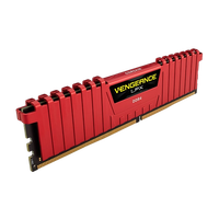 Corsair Vengeance LPX DDR4 2666Mhz 8GB Roja  Memoria RAM