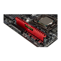 Corsair Vengeance LPX DDR4 2666Mhz 8GB Roja  Memoria RAM