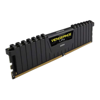 Corsair Vengeance LPX DDR4 2666MHz 32GB 2x16 negro  RAM