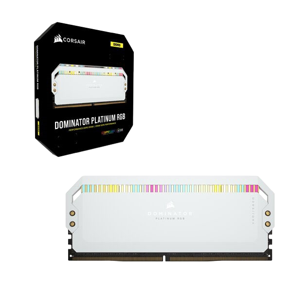 Corsair Dominator Platinum RGB 32GB2X16GB 5600Mhz Blanca DDR5 Corsair Dominator Platinum RGB 32GB2X16GB 5600Mhz Blanca DDR5