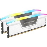 Corsair Vengeance RGB 32GB 2x16GB 6400MHz  RAM DDR5 CL32 Blanca