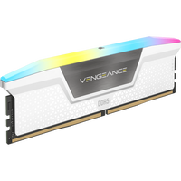 Corsair Vengeance RGB 32GB 2x16GB 6400MHz  RAM DDR5 CL32 Blanca