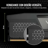 Corsair Vengeance 32GB 2x16GB 6400MHz  Memoria RAM DDR5 CL36
