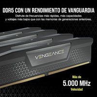 Corsair Vengeance 64GB 2x32GB 6000MHz  Memoria RAM DDR5 CL40 Intel XMP 30