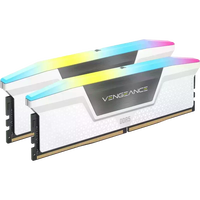 Corsair Vengeance RGB 32GB 2x16GB 6000MHz  Memoria RAM DDR5 CL36 Blanca