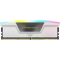 Corsair Vengeance RGB 32GB 2x16GB 6000MHz  Memoria RAM DDR5 CL36 Blanca