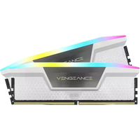 Corsair Vengeance RGB 32GB 2x16GB 6000MHz  Memoria RAM DDR5 CL36 Blanca