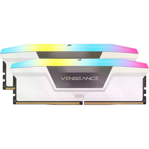 Corsair Vengeance RGB 32GB 2x16GB 6000MHz  Memoria RAM DDR5 CL30 Blanca