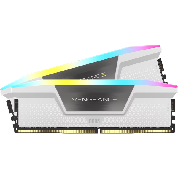 Corsair Vengeance RGB 32GB 2x16GB 6000MHz Memoria RAM DDR5 CL30 Blanca Corsair Vengeance RGB 32GB 2x16GB 6000MHz Memoria RAM DDR5 CL30 Blanca