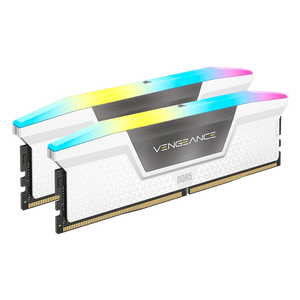 Corsair Vengeance RGB DDR5 32GB 2X16GB 5200Mhz C40 Blanca   RAM