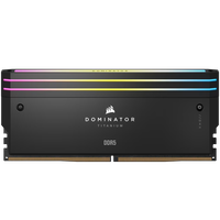 Corsair DOMINATOR Titanium RGB Black 64GB 2x32GB 6600MHz  Memoria RAM DDR5 CL32