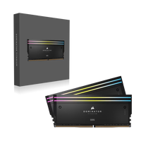 Corsair DOMINATOR Titanium RGB Black 64GB 2x32GB 6600MHz  Memoria RAM DDR5 CL32