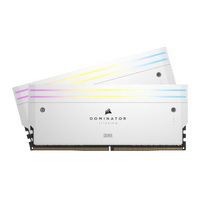 Corsair Dominator Titanium RGB 64GB 2x32GB 6400MHz  Memoria RAM DDR5 Blanca CL32