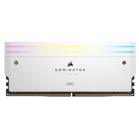 Corsair Dominator Titanium RGB 64GB 2x32GB 6400MHz  Memoria RAM DDR5 Blanca CL32