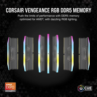 Corsair Vengeance RGB 64GB 2x32GB 5600MHz  Memoria RAM DDR5 CL36