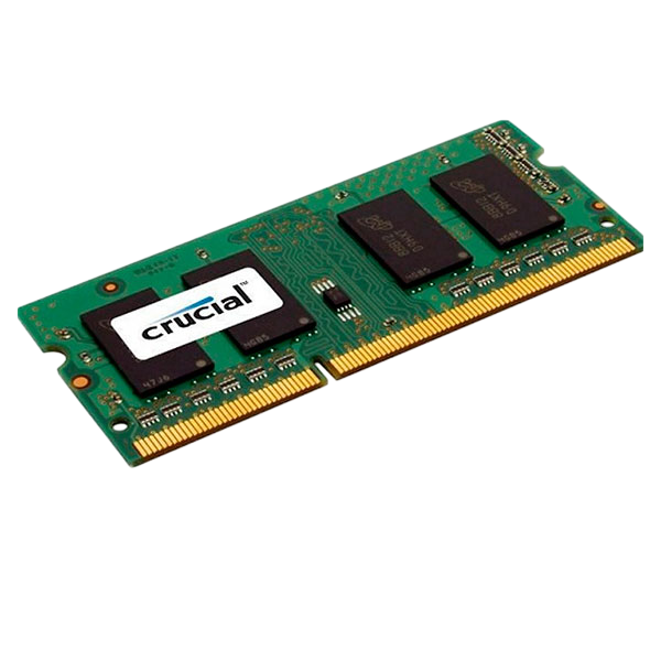 Crucial DDR3L 1600Mhz 4GB SO DIMM Memoria RAM Crucial DDR3L 1600Mhz 4GB SO DIMM Memoria RAM