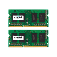 Crucial - DDR3 - 8 GB : 2 x 4 GB - SO DIMM 204 PIN - Memoria