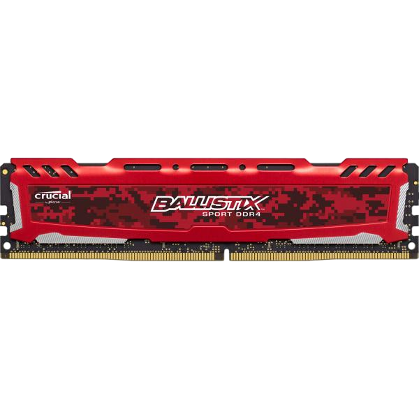 Crucial Ballistix Sport LT DDR4 2400Mhz 8GB  Memoria RAM Crucial Ballistix Sport LT DDR4 2400Mhz 8GB  Memoria RAM