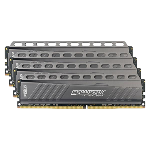 Crucial Ballistix Tactical DDR4 2666MHz 16GB4x4 CL16 RAM Crucial Ballistix Tactical DDR4 2666MHz 16GB4x4 CL16 RAM