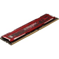 Crucial Ballisitx Sport DDR4 3200MHz 8GB CL16 Roja  Memoria