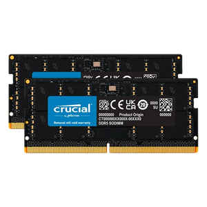 Crucial DDR5 64GB 2x32GB 4800MHz CL40 SO DIMM Memoria RAM Crucial DDR5 64GB 2x32GB 4800MHz CL40 SO DIMM Memoria RAM