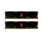 GOODRAM IRDM DDR4 2400MHz 8GB 2x4 CL15 SR Negro Memoria GOODRAM IRDM DDR4 2400MHz 8GB 2x4 CL15 SR Negro Memoria