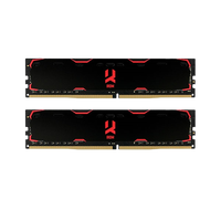 GOODRAM IRDM DDR4 2400MHz 8GB 2x4 CL15 SR Negro Memoria GOODRAM IRDM DDR4 2400MHz 8GB 2x4 CL15 SR Negro Memoria