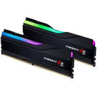 GSkill Kit 64GB 2 x 32GB DDR5 6400MHz Trident Z5 RGB CL32 Black  Memoria RAM