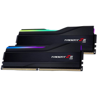 GSkill Kit 64GB 2 x 32GB DDR5 6400MHz Trident Z5 RGB CL32 Black  Memoria RAM