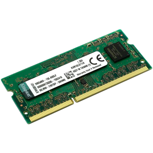 Kingston ValueRAM DDR3L 1600Mhz 4GB SODIMM Memoria RAM Kingston ValueRAM DDR3L 1600Mhz 4GB SODIMM Memoria RAM