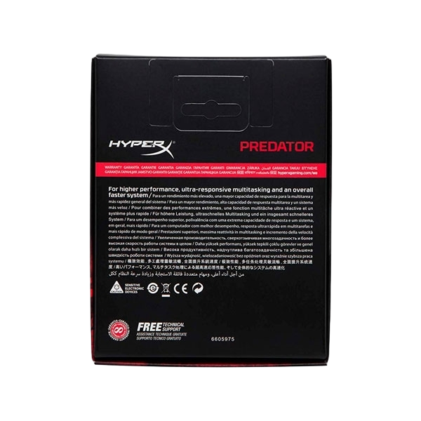 HyperX Predator DDR4 3600MHz 16GB 2x8  Memoria RAM HyperX Predator DDR4 3600MHz 16GB 2x8  Memoria RAM