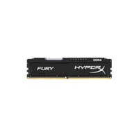 HyperX Fury DDR4 2666Mhz 16GB Negra CL16  Memoria RAM